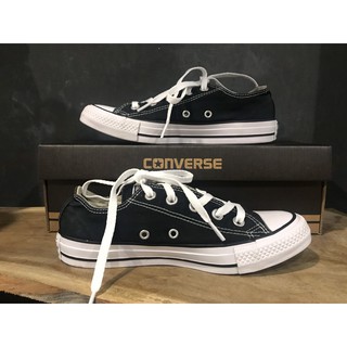 GIÀY SNEAKERS CONVERSE CỔ CAO SIZE 37 FULL BOX MÀU ĐEN (REAL/2HAND)(CÓ BẢO HÀNH)