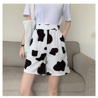 Quần short bò sữa