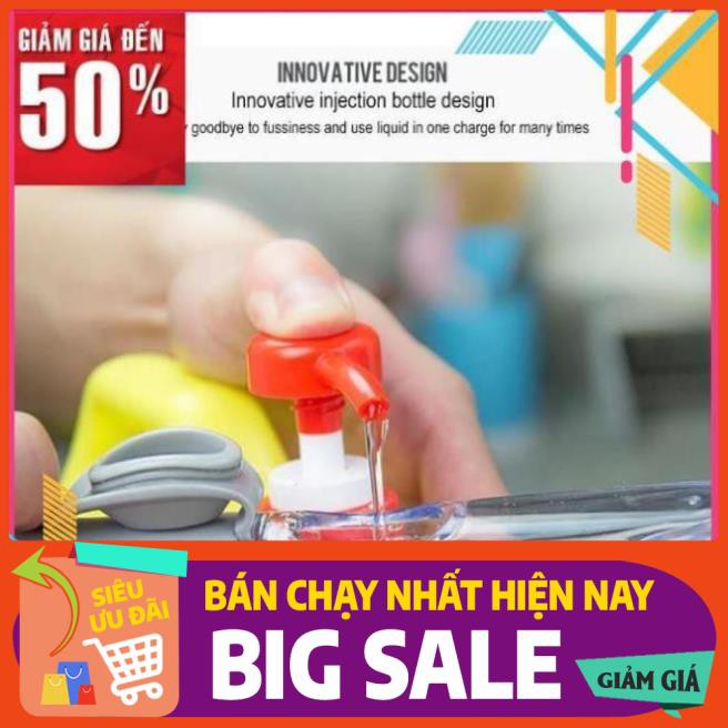 Bàn chải nhựa chà sàn đa năng cán dài tự động xịt nước cây chổi bọt biển cọ rửa nhà bếp phòng tắm vệ sinh