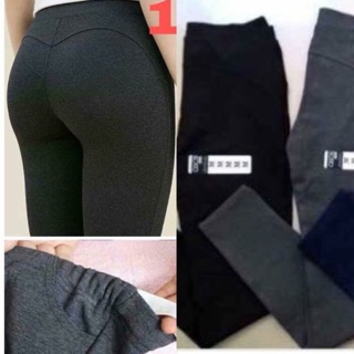 Quần legging bầu nâng mông vải visco