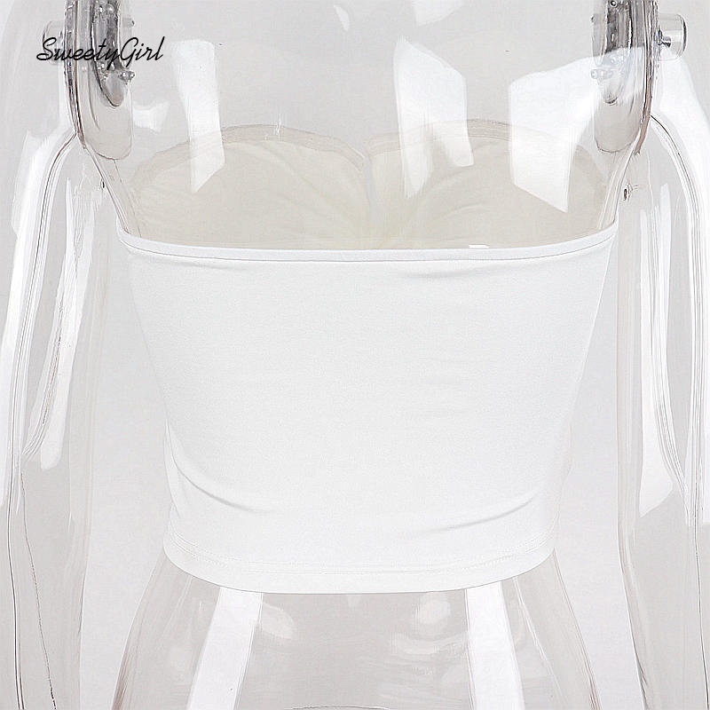 Áo Ống Ôm Màu Đen Trơn Đính Nơ Quyến Rũ Thời Trang 2022 Cho Nữ