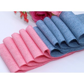 Ruy vải lanh thô 4mm (4cm) 20k/5m