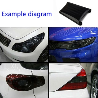 Miếng màng phim dán đèn xe màu đen