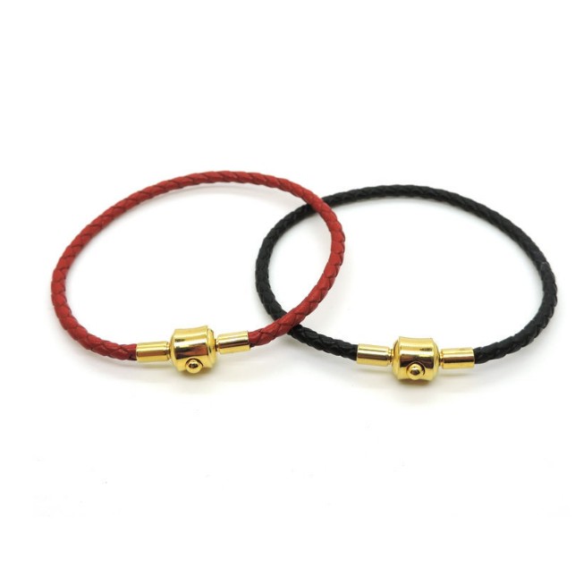 Dây da thật làm đồ trang sức, hanmade kích thước 2,5mm