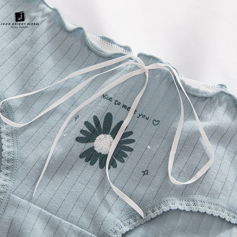 JKG Quần Lót Cotton Lưng Vừa In Hoa Cúc Dễ Thương Cho Nữ | BigBuy360 - bigbuy360.vn