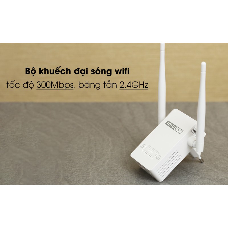 ( Siêu Rẻ ) Bộ Mở Rộng Sóng Wifi Totolink EX200  - Chính Hãng Bảo Hành 24 Tháng