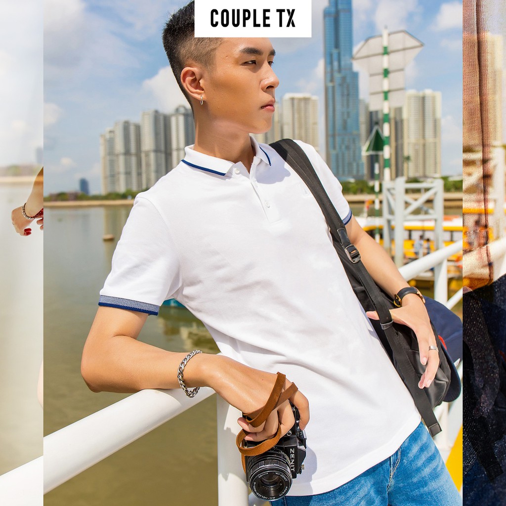 Áo Polo Nam Thêu Cánh Buồm Couple TX MPO 3015 | BigBuy360 - bigbuy360.vn