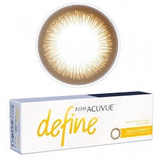 Kính áp tròng ACUVUE Define 1 ngày màu Radiant Bright 14.2mm - Lens Optic