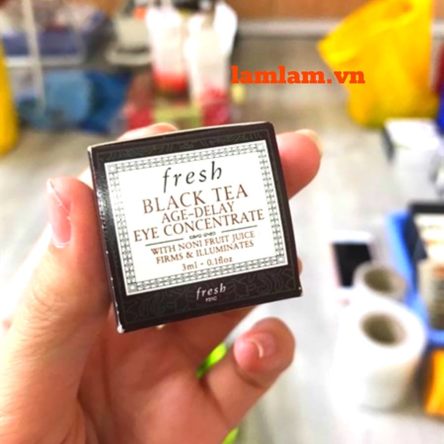 KEM MẮT FRESH BLACK TEA AGE-DELAY EYE CONCENTRATE Minisize 3ml