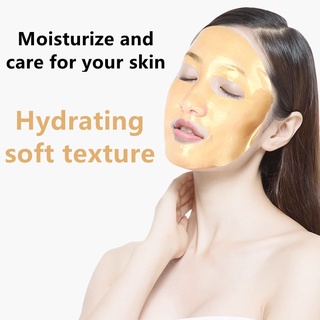 [Hàng mới về] Mặt Nạ Collagen Màu Vàng Dưỡng Ẩm Tái Tạo Da Chống Nếp Nhăn Hiệu Quả