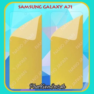 Cường lực Dẻo nano 9H cho Samsung A71 A72 A73 Full màn 98% siêu bền phukienso24h