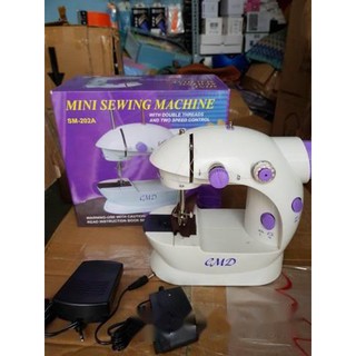 Máy khâu mini gia đình cầm tay tiện dụng Máy may để bàn  hỗ trợ may vá Bảo Hành 1 tháng