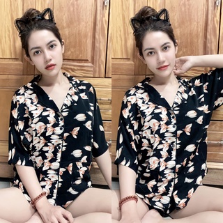 Đồ ngủ pijama nữ lụa mango