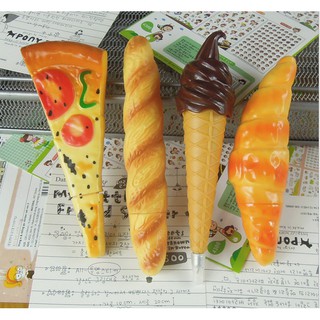 Bút bi hình bánh pizza có gắn nam châm