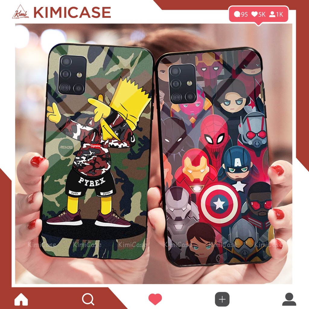 Ốp Xiaomi Redmi Note 11 / Redmi Note 11s 4g , Redmi Note 11 Pro / Redmi Note 11 Pro 5g lưng kính cường lực bộ nam