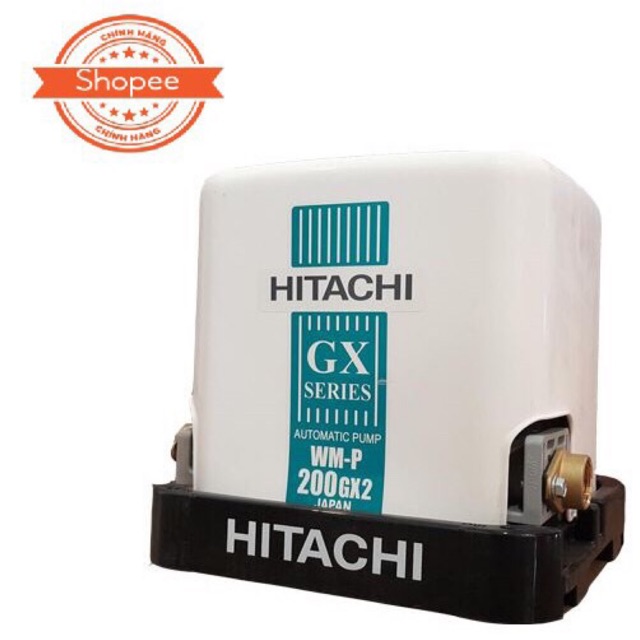 Máy bơm nước tăng áp Hitachi WM-P200GX2-SPV, bảo hành 3 năm