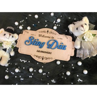 Bảng Gỗ - Khắc Tên Shop