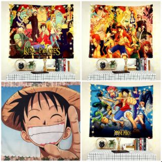 (Oder) Tranh vải treo tường họa tiết vua hải tặc One Piece A65