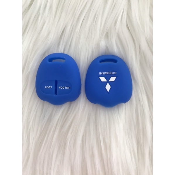 Bao silicone bảo vệ chìa  khoá  Mitsubishi Grandis  Outlander Lancer, Pejereo  2 nút