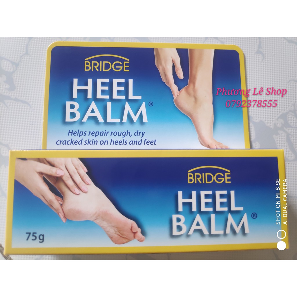 Kem Bôi Nứt Gót Chân BRIDGE HEEL BALM 75G