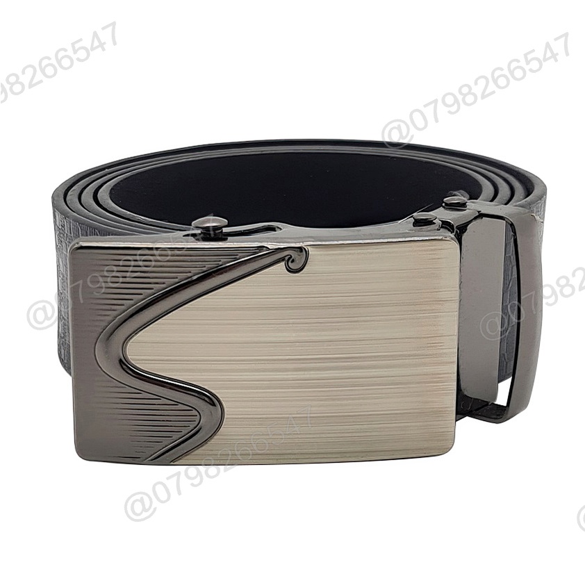 Dây lưng nam cao cấp cao su bóng DHM-223 | Đầu khoá lăn nhám | giao mặt ngẫu nhiên | Bảo hành 12 tháng