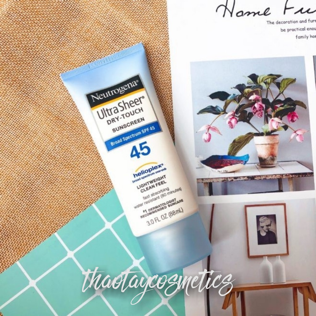 Kem chống nắng Neutrogena Ultra Sheer SPF 45 (88ml)