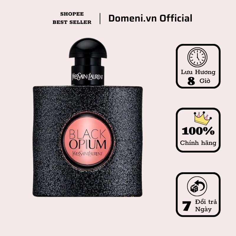 NƯỚC HOA NỮ CAO CẤP BLACK Y.S.L Optium 100ml Hương Thơm Gợi Cảm Cực Thơm