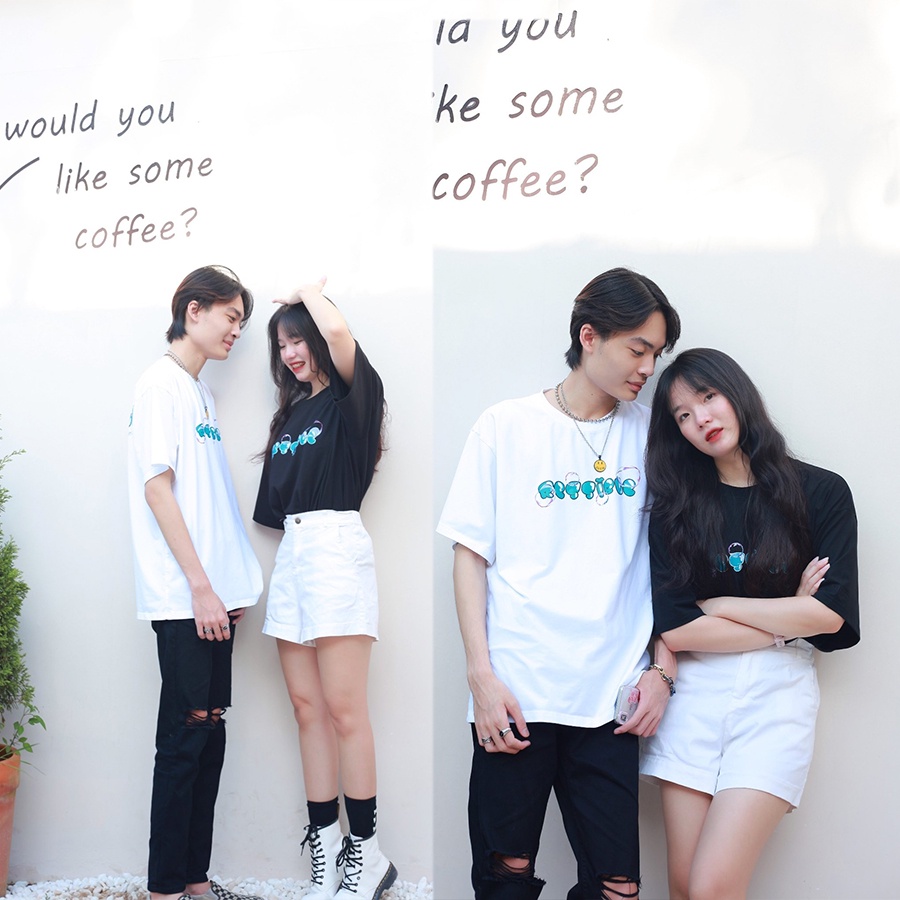 Áo thun Bubbles Effect - Ressible [Streetwear/Black] | BigBuy360 - bigbuy360.vn