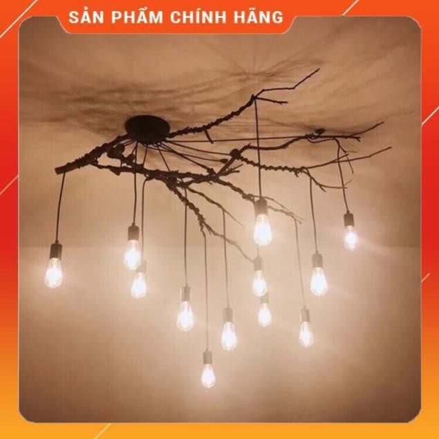 Đèn chùm, thả: Bộ đèn 8 đui /10 đui /15 đui treo trần trang trí quán cafe( chưa gồm bóng )