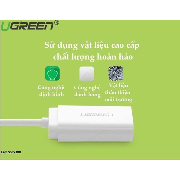 Cáp USB Sound chính hãng UGREEN 30143 - UG30143