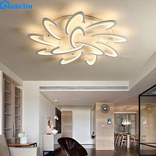 Đèn ốp trần Mica hiện đại 12 cánh MO903A