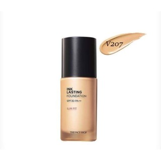 Kem nền trang điểm ink lasting foundation slim fit spf30 pa++ 30ml