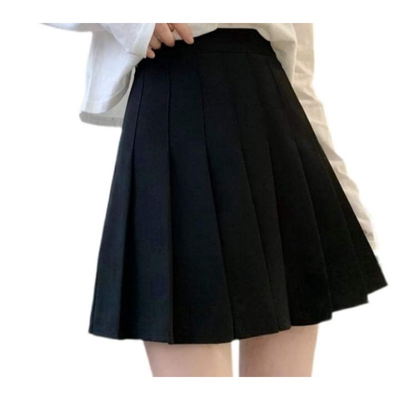 🍊Chân váy xếp ly siêu xinh siêu hót , thiết kế dáng ngắn , đủ size S M L, 2 màu trắng và đen🌺🌺 | BigBuy360 - bigbuy360.vn