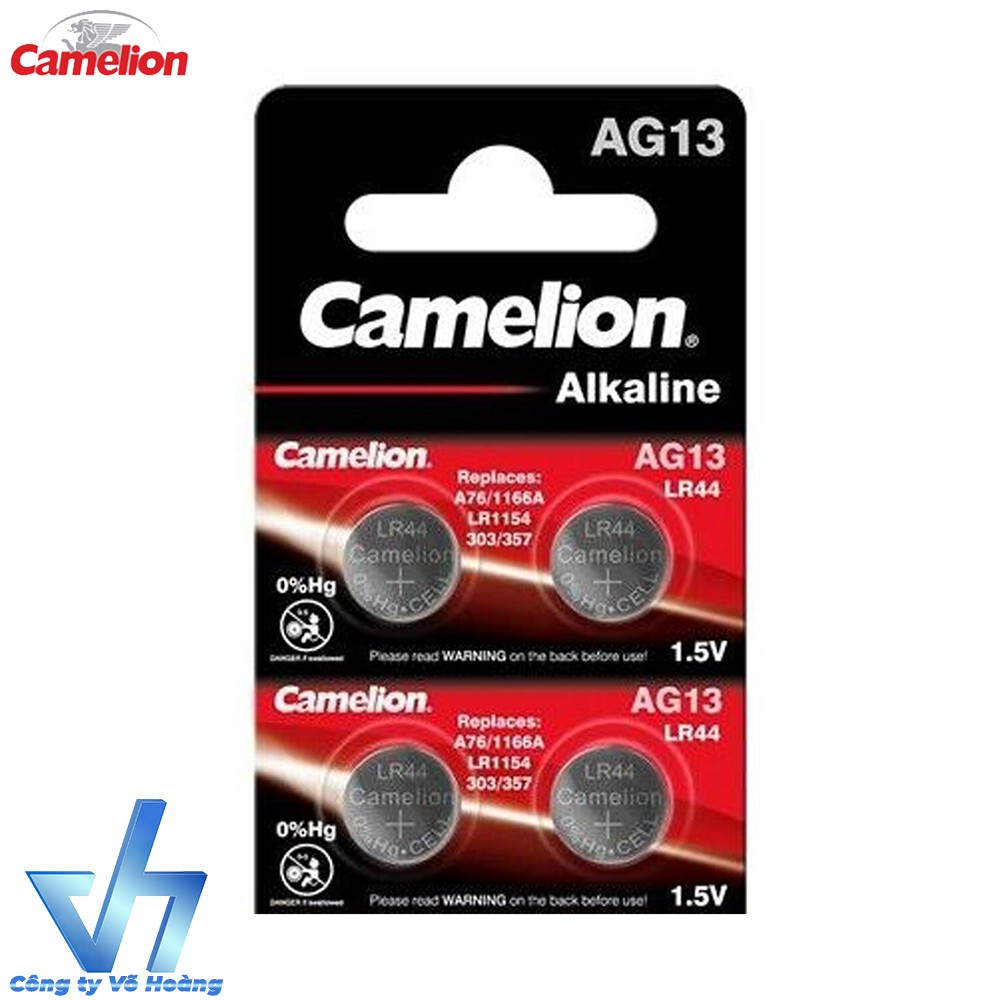 4 pin Camelion AG13 - Pin nút alkaline 1.5V