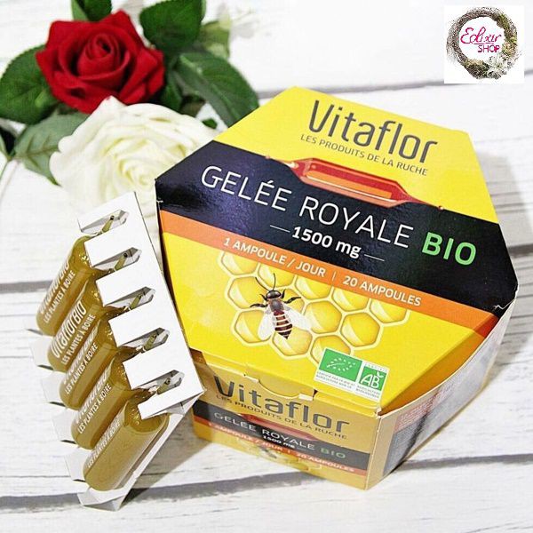 SỮA ONG CHÚA VITAFLOR - GELEE ROYALE BIO Của Pháp