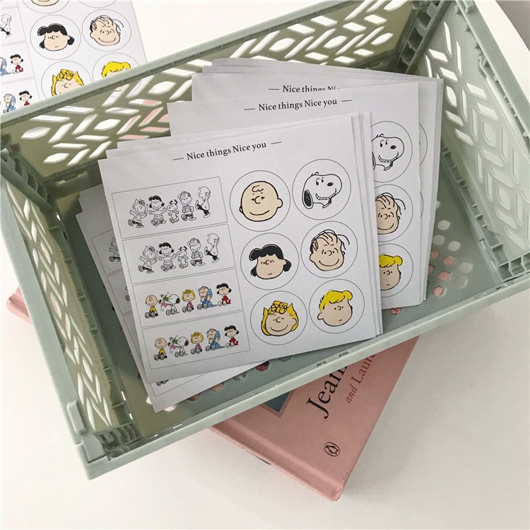 Hình dán Sticker cún con cậu bé dễ thương hãn dán điện thoại vali tự lam phong cách Hàn Quốc