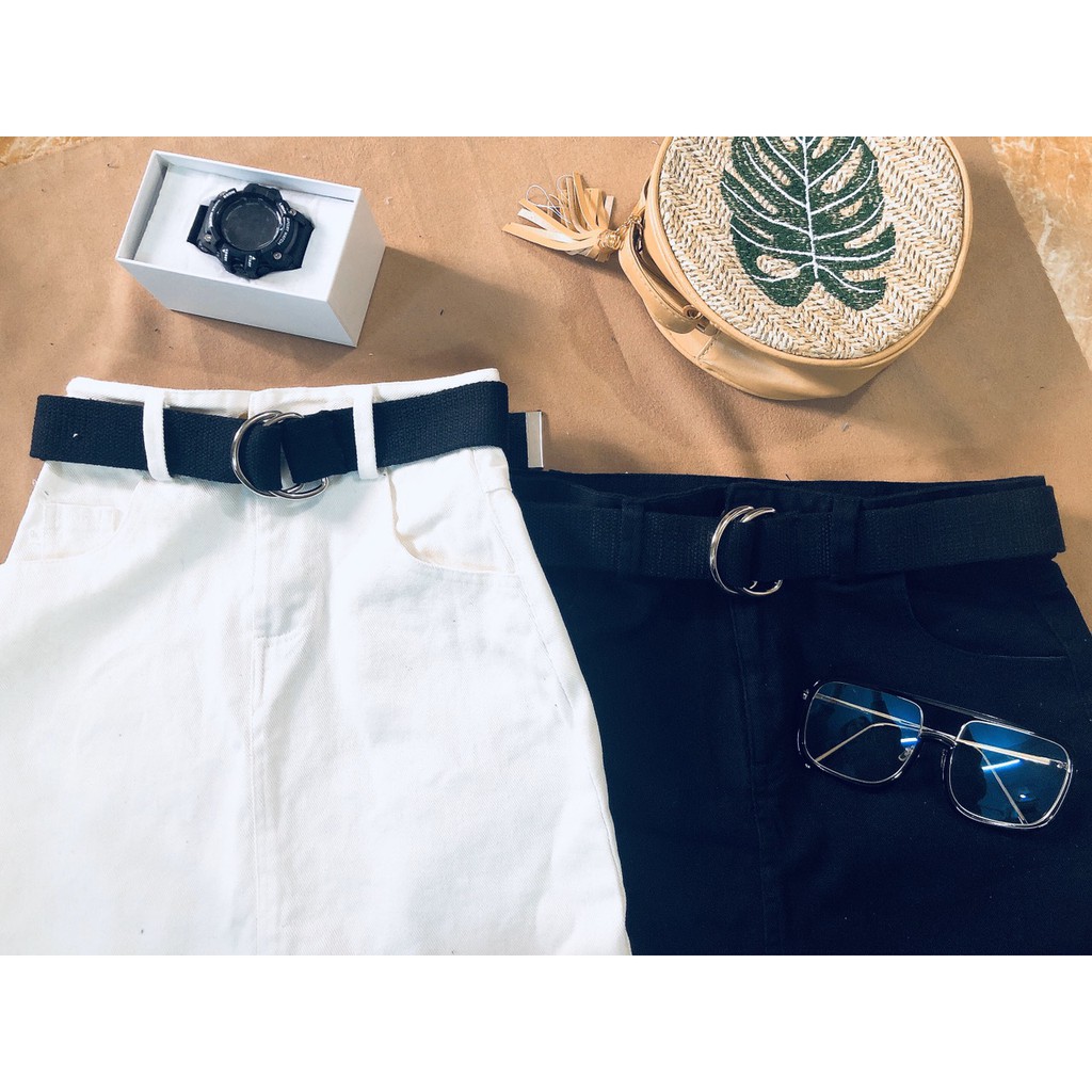 Váy Dài Siêu Xinh Rách Gấu Phong Cách Hàn Quốc