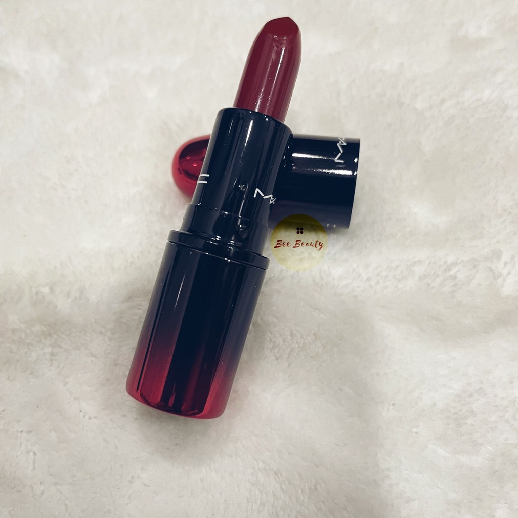 Son lì M.a.c love me lipstick rouge à lèvres Màu 423 E for effortless 1.8g sắc đỏ quyến rũ và mê hoặc