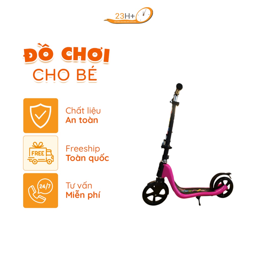 Xe Trượt Scooter Cho Bé Màu Hồng