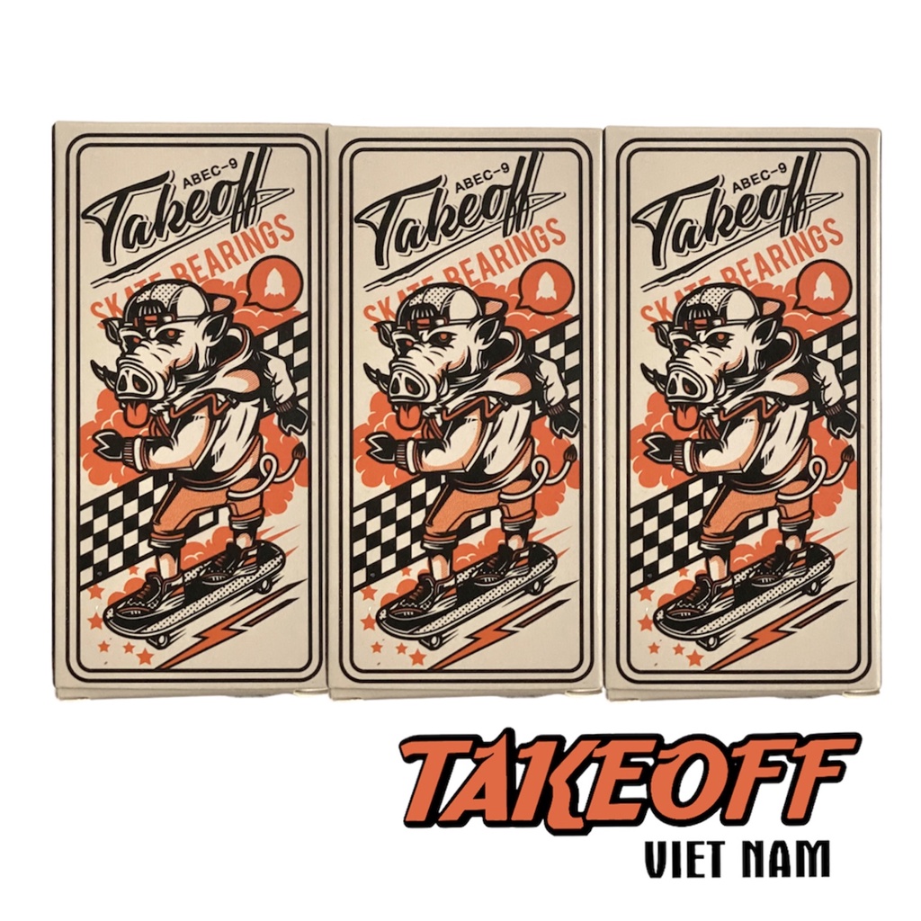 VÁN TRƯỢT BỘ TAKEOFF - COMPLETE GO SKATEBOARDING DAY RED/GREEN SERIES VÁN TRƯỢT TẬP LUYỆN CHUYÊN NGHIỆP