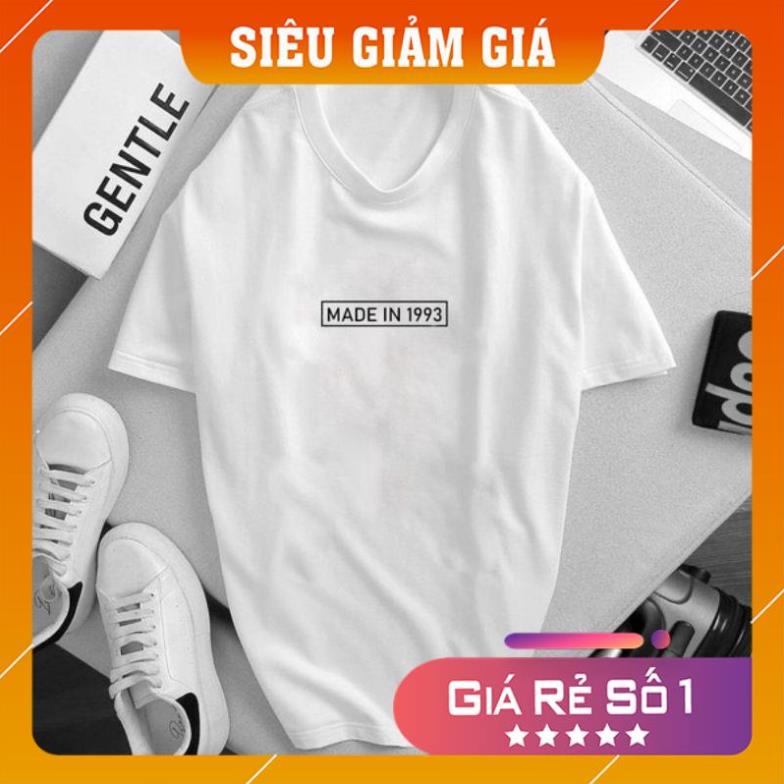 Áo phông cộc tay unisex cho nam và nữ đủ size s đến 3XL từ 38 đến