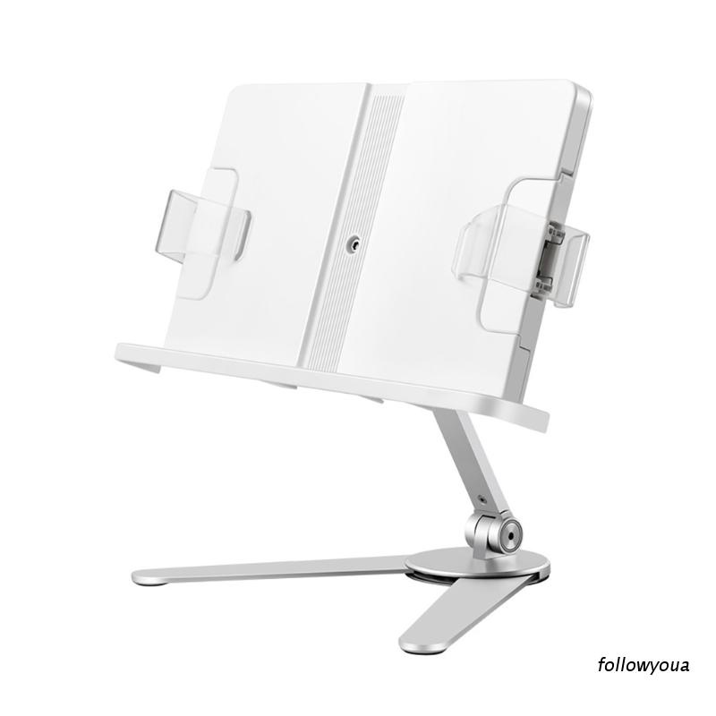 Giá Đỡ Sách Hạng Nặng Bằng Hợp Kim Nhôm Tùy Chỉnh Góc Độ Cao Tiện Dụng