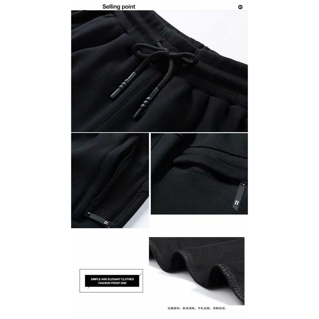 Quần Thể Thao Lụa Có Túi Phong Cách Hàn Quốc Cho Nam (M-8Xl) | BigBuy360 - bigbuy360.vn