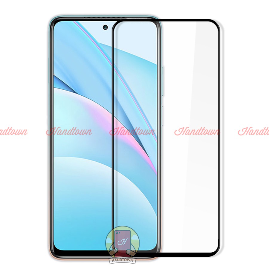 Kính Cường Lực Full Màn Đen Full Keo Xiaomi Mi 10T Lite / Xiaomi Redmi Note 9 Pro 5G Không Chấm Li Ti Chống Trầy Xước Va