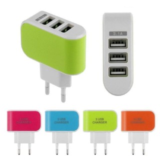 Ổ Cắm Sạc 3 Cổng USB 3.1A (Màu Ngẫu Nhiên)