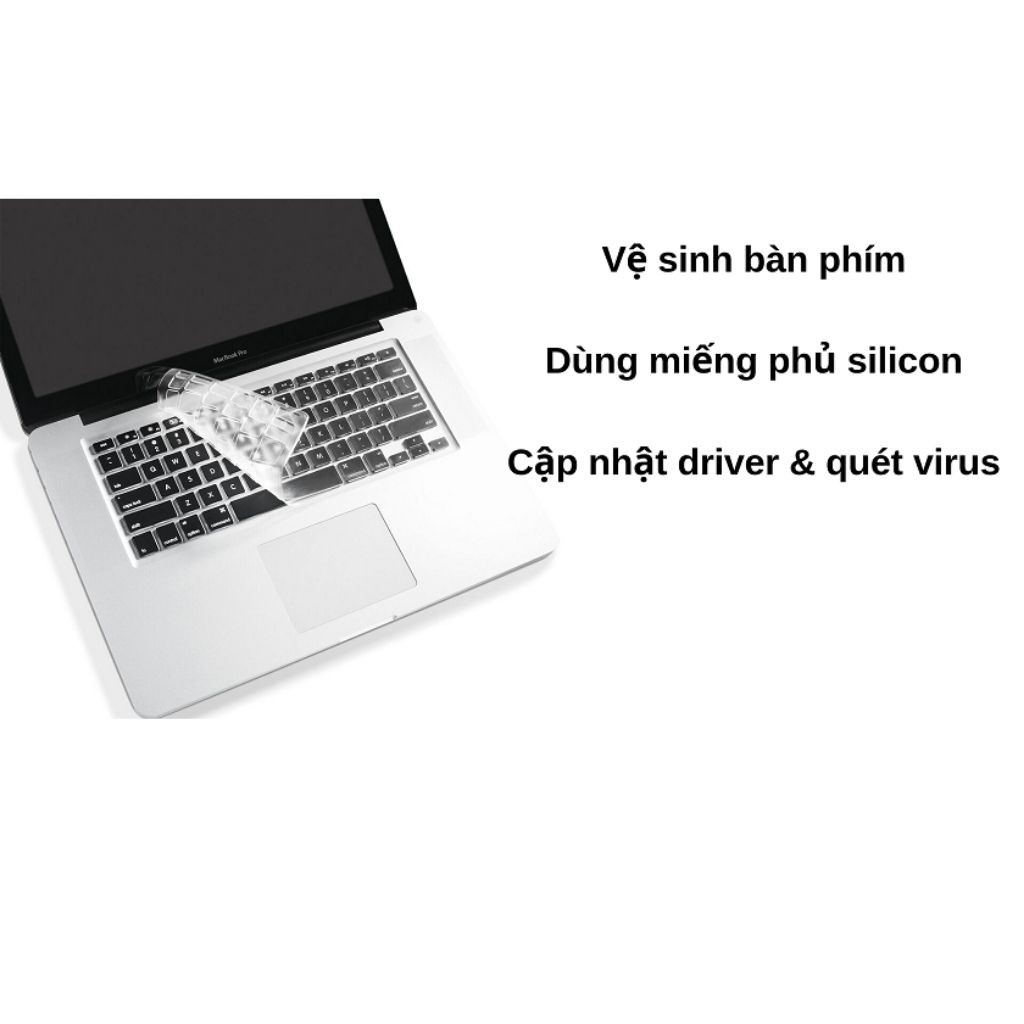 Miếng Lót Phủ Bàn Phím Silicon Macbook Bản Tiếng Nhật