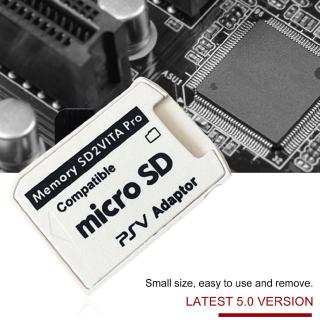 COD】Version 5.0 SD2VITA Adapter For PS Vita Memory TF Card for PSVita Game Card