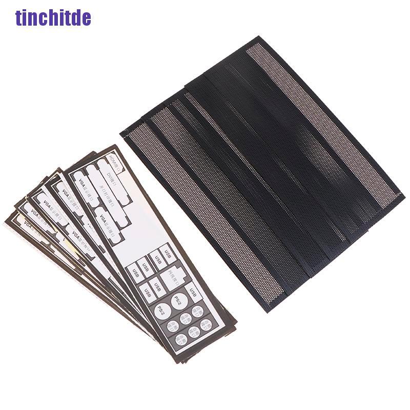 Set 5 Tấm Lọc Bụi Bằng Nhựa Pvc Dành Cho Máy Tính | BigBuy360 - bigbuy360.vn