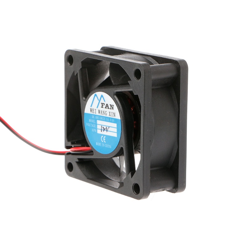 Quạt Tản Nhiệt Không Chổi Than 60mm Cho DC 12V 20 25A CPU 60x60x25mm 2p