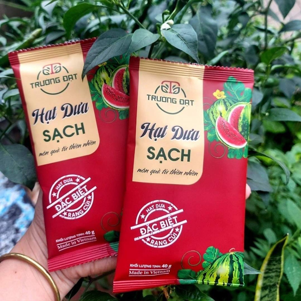 Hạt Dưa Rang Củi Trường Đạt 40g không phẩm màu